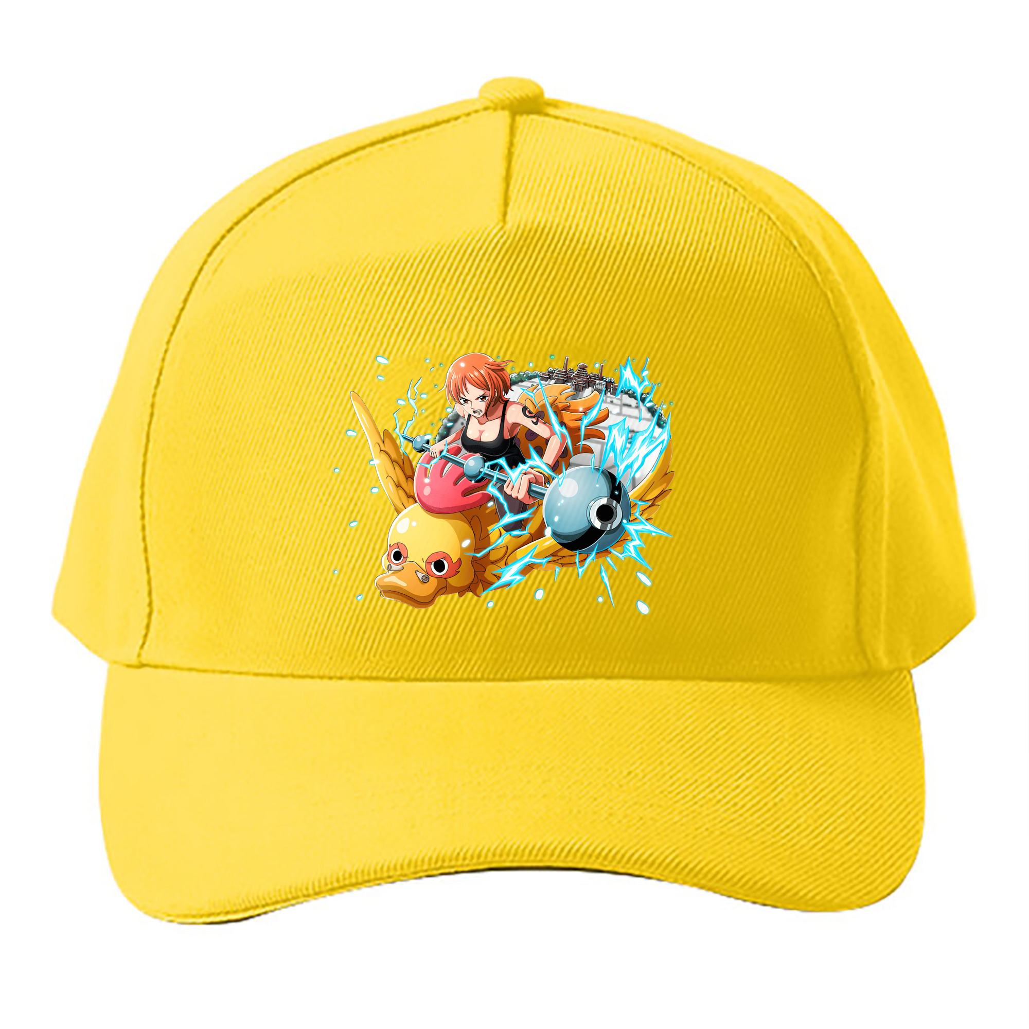 （画像用） ワンピース ナミ ONE PIECE Nami ベースボールキャップ 綿100％ 男女兼用 帽子 スポーツ